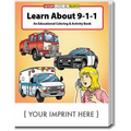 Learn About 9-1-1 Coloring Book